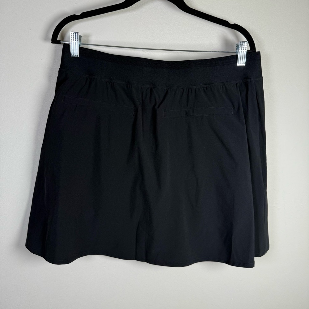 Athleta Brooklyn Heights High Rise Skort Black Size 12 NWT‎ - Picture 3 of 6